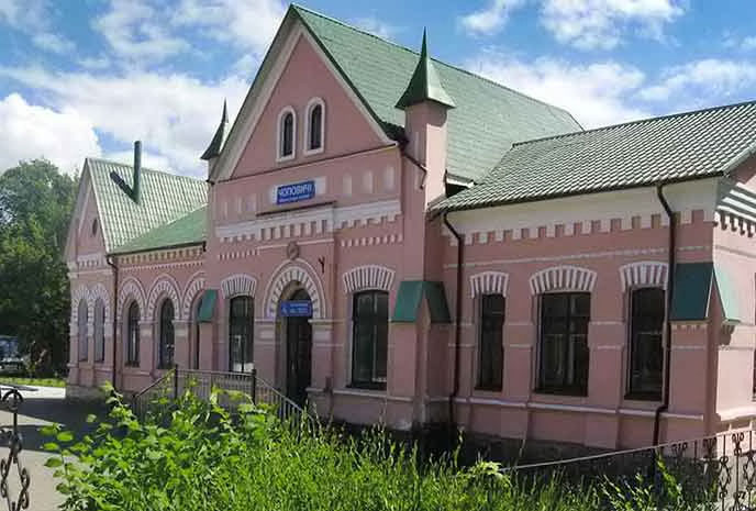 Станция Чоповичи - Дорога в скит Силуана Афонского